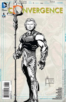 Variant Cover for Convergence #6