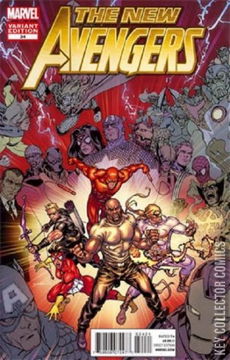 Variant Cover for New Avengers #34