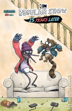 Variant Cover for Regular Show: 25 Years Later #2