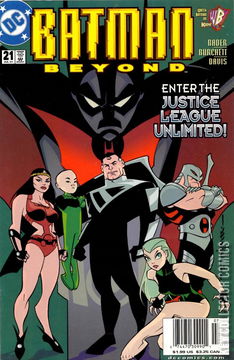 Variant Cover for Batman Beyond #21
