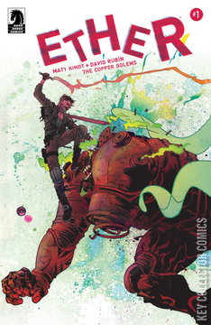 Variant Cover for Ether: The Copper Golems #1