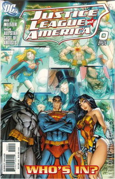 Variant Cover for Justice League of America #0