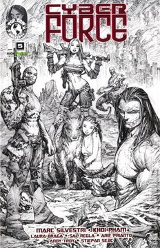 Variant Cover for Cyberforce #5