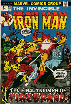 Variant Cover for Iron Man #59