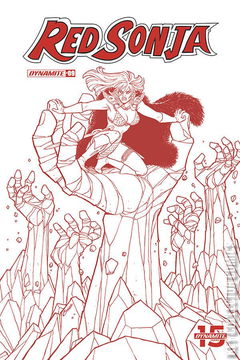 Variant Cover for Red Sonja #9