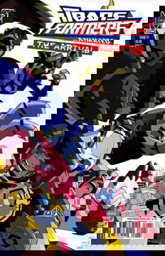 Variant Cover for Transformers Animated: Arrival #1