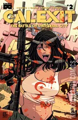 Variant Cover for Calexit: Battle of Universal City #2