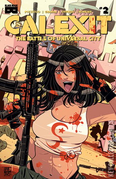 Variant Cover for Calexit: Battle of Universal City #2