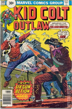 Variant Cover for Kid Colt Outlaw #209