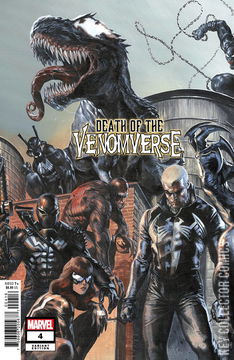 Variant Cover for Death of the Venomverse #4