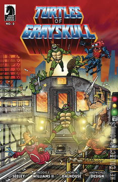 Variant Cover for Turtles of Grayskull #2