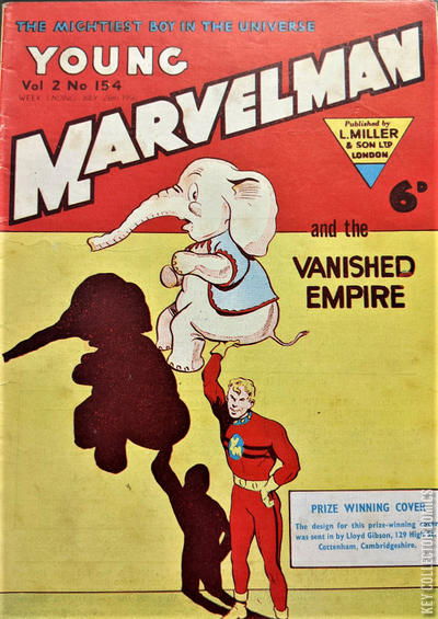 Cover art for Young Marvelman #154 