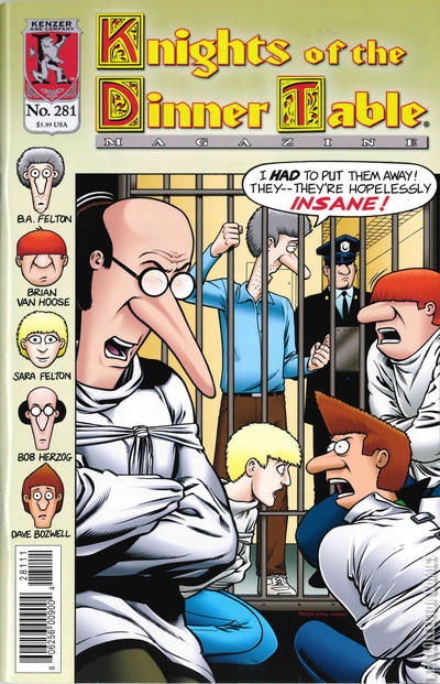 Cover art for Knights of the Dinner Table #281