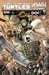 Variant Cover for Teenage Mutant Ninja Turtles / Usagi Yojimbo: WhereWhen #5