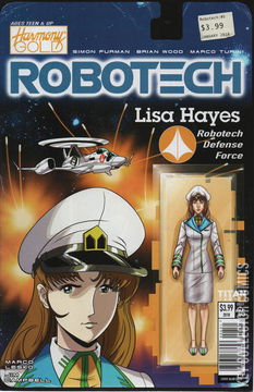 Variant Cover for Robotech #5