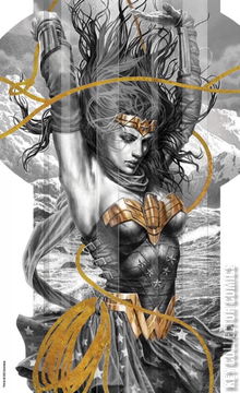 Variant Cover for Wonder Woman: Black and Gold #6