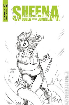 Variant Cover for Sheena, Queen of the Jungle #9