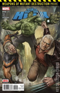 Variant Cover for Totally Awesome Hulk #19