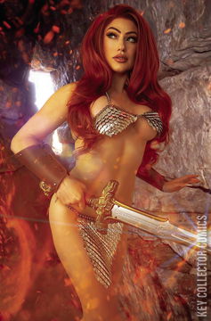 Variant Cover for Red Sonja: Death and the Devil #4