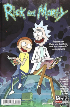 Variant Cover for Rick and Morty #1