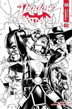 Variant Cover for The Shadow / Batman #6