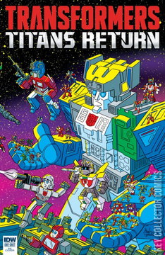 Variant Cover for Transformers: Titans Return #1