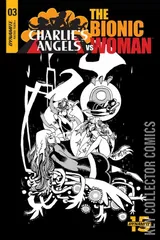 Variant Cover for Charlie's Angels vs. The Bionic Woman #3