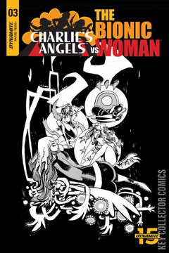 Variant Cover for Charlie's Angels vs. The Bionic Woman #3