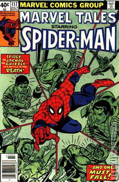 Variant Cover for Marvel Tales #117