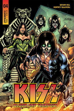 Variant Cover for KISS: Blood and Stardust #4