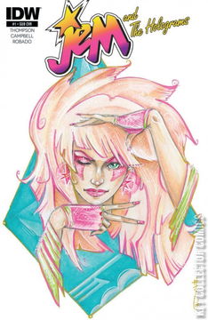 Variant Cover for Jem and The Holograms #1