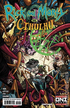 Variant Cover for Rick and Morty vs. Cthulhu #1