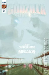 Variant Cover for Godzilla Rivals: Jet Jaguar vs. Megalon #1