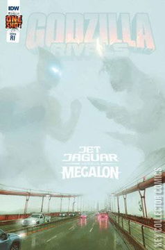 Variant Cover for Godzilla Rivals: Jet Jaguar vs. Megalon #1