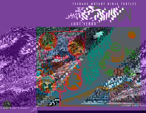 Variant Cover for Teenage Mutant Ninja Turtles: The Last Ronin – The Lost Years #3