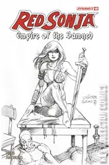 Variant Cover for Red Sonja: Empire of the Damned #1