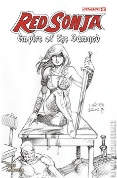 Variant Cover for Red Sonja: Empire of the Damned #1