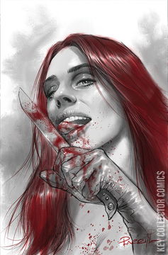 Variant Cover for Red Sonja: Black, White, Red #4