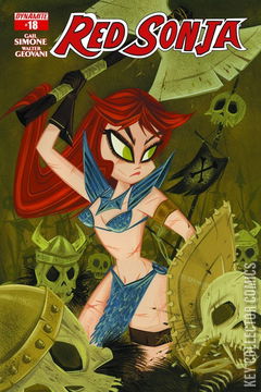 Variant Cover for Red Sonja #18