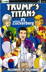 Cover for Trump's Titans vs. Mark Zuckerberg #1