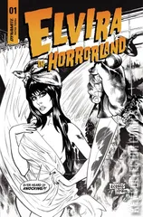 Variant Cover for Elvira in Horrorland #1