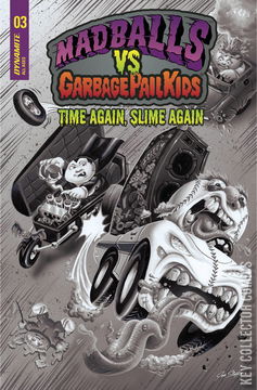 Variant Cover for Madballs vs. Garbage Pail Kids: Slime Again #3