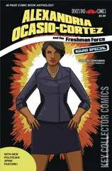 Variant Cover for Alexandria Ocasio-Cortez and the Freshman Force: Squad Special #1