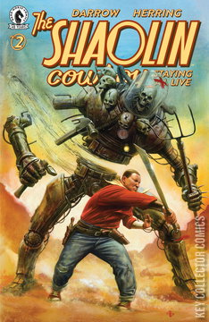 Variant Cover for Shaolin Cowboy: Staying A.I.Live #2
