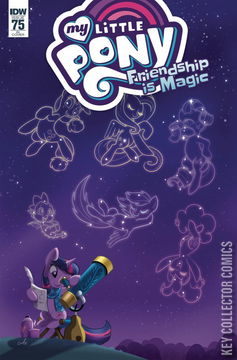 Variant Cover for My Little Pony: Friendship Is Magic #75