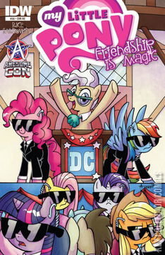 Variant Cover for My Little Pony: Friendship Is Magic #30