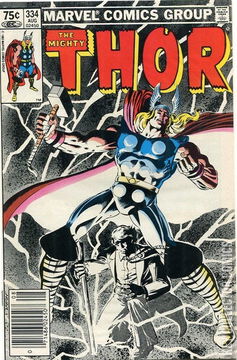 Variant Cover for Thor #334