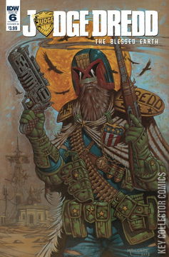 Variant Cover for Judge Dredd: Blessed Earth #6