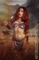 Variant Cover for Red Sonja: Empire of the Damned #4