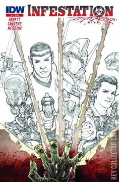 Variant Cover for Infestation #1